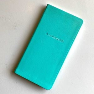 Tiffany & Co Leather Address Book